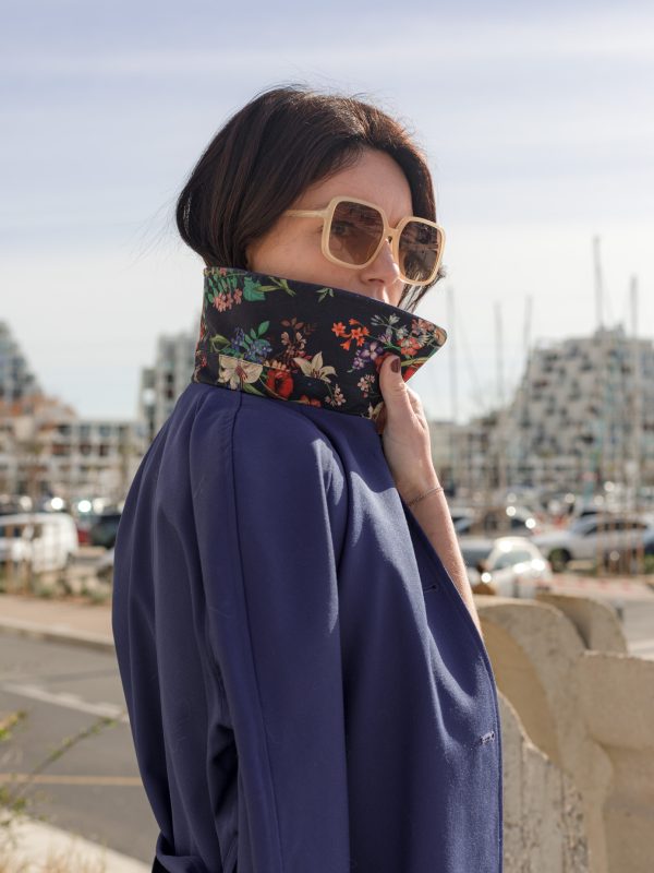 trench femme chic et élégant en matière bio et Made In France pour une mode éthique.