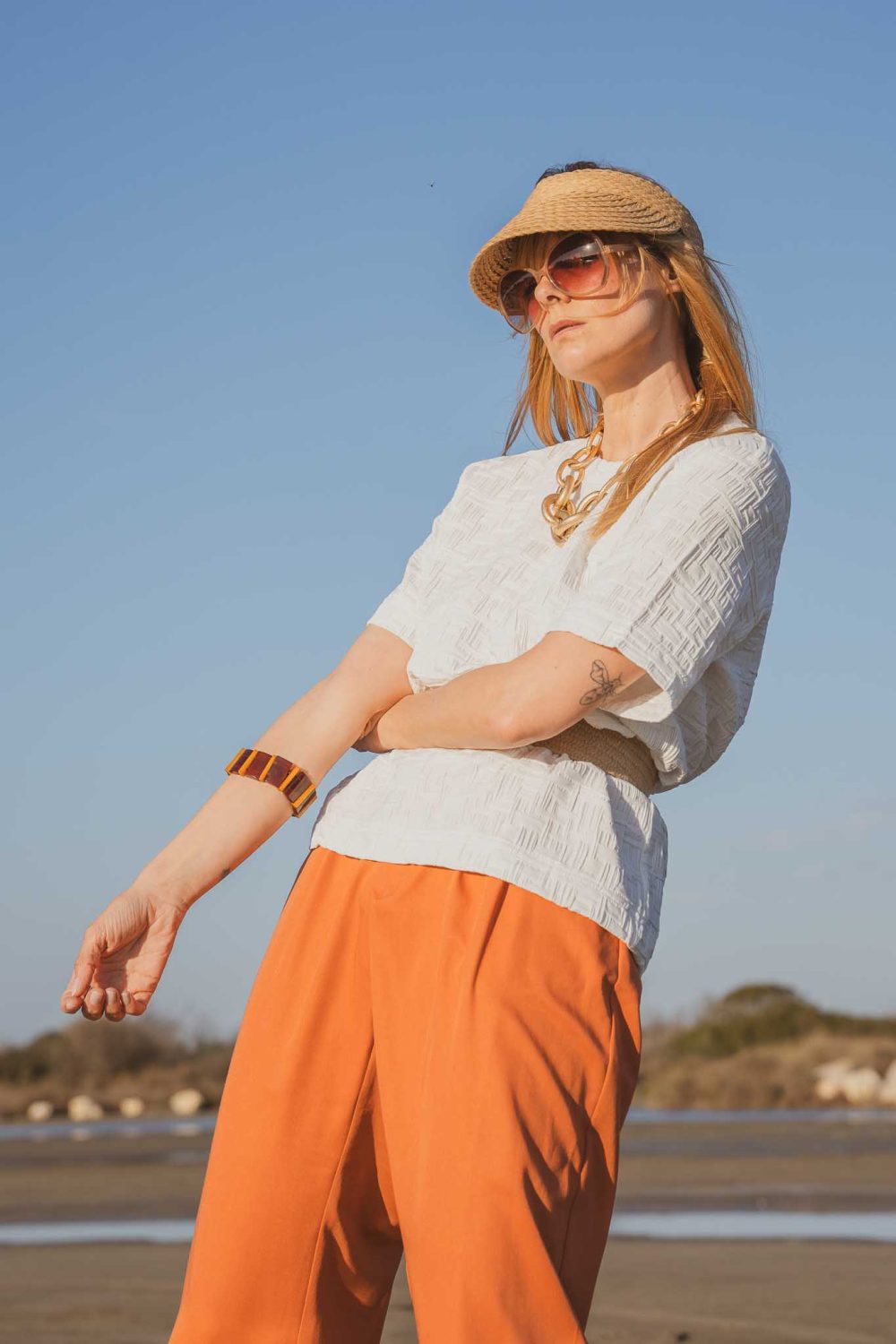 tee-shirt femme manches courtes blanc en coton biologique et fabriqué en France pour une mode responsable.