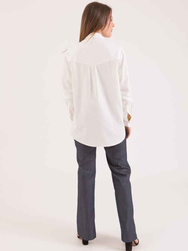 nouvelle-collection-made-in-france, hauts-danielle-engel, chemises-blouses - Warren – Chemise blanche Made in France