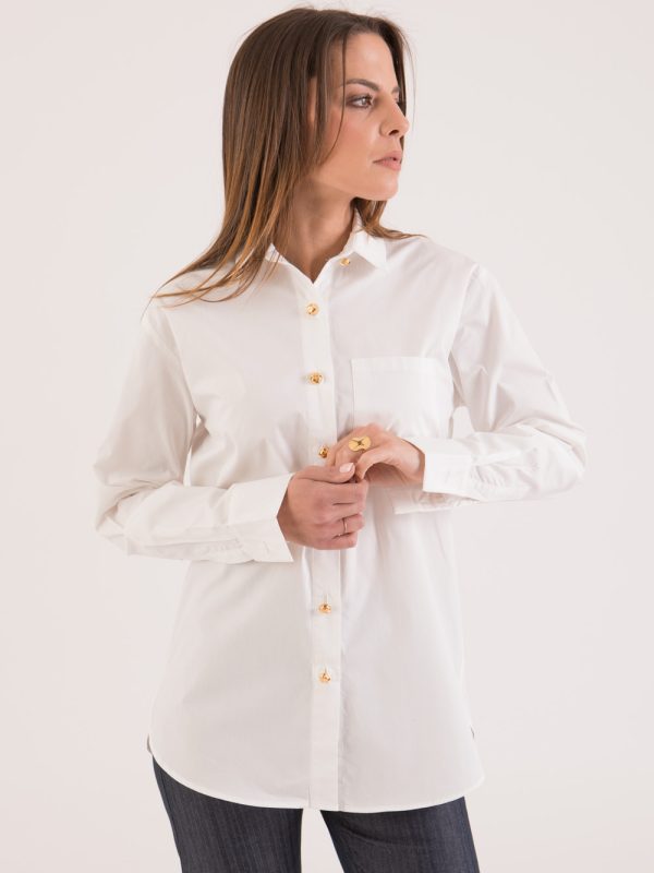 nouvelle-collection-made-in-france, hauts-danielle-engel, chemises-blouses - Warren – Chemise blanche Made in France