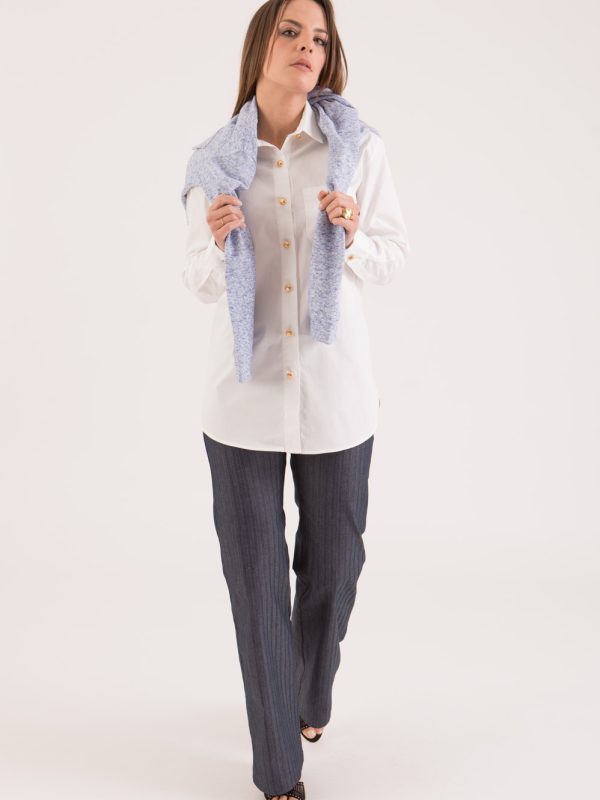 nouvelle-collection-made-in-france, hauts-danielle-engel, chemises-blouses - Warren – Chemise blanche Made in France