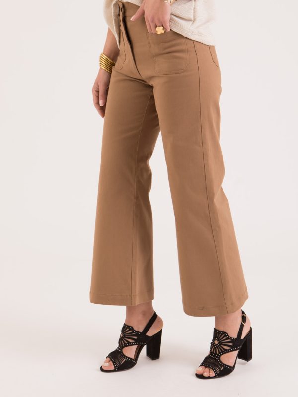 June - pantalon camel femme - Made in France – Image 4