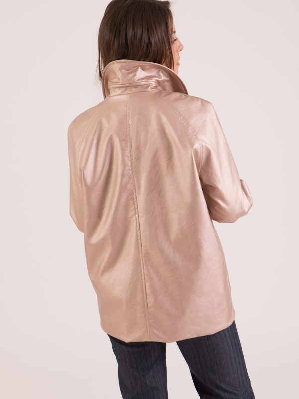 Olwen - Trench imperméable rose femme - Made in France – Image 5