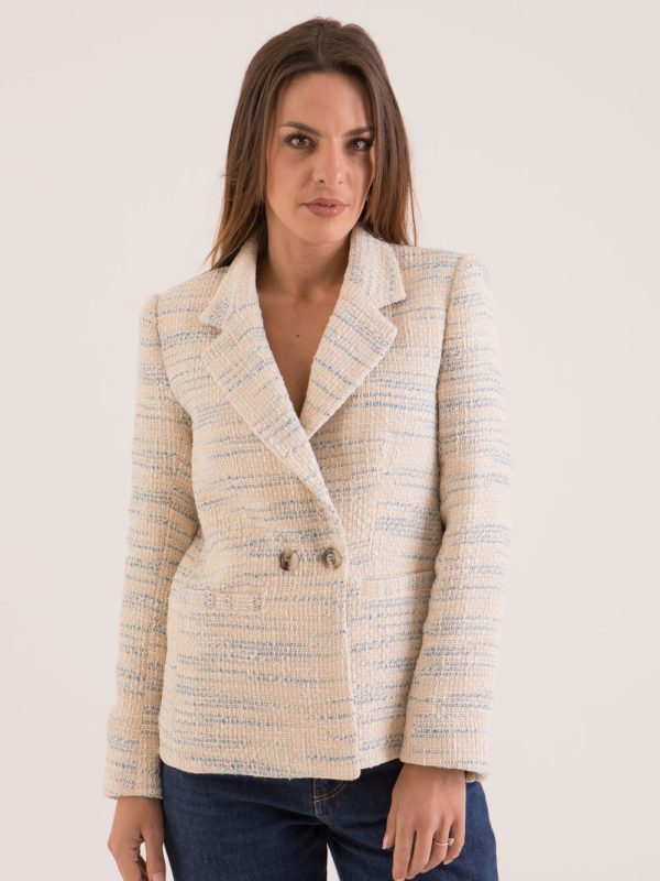vestes-trenchs, tenues-de-ceremonie, nouvelle-collection-made-in-france - Raphaëlle — Veste en tweed Made in France