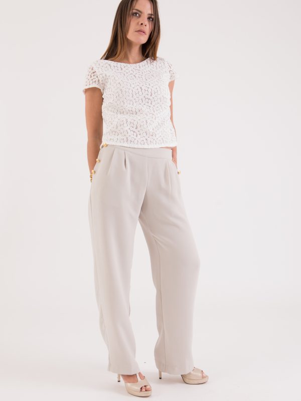 tenues-de-ceremonie, pantalons-shorts, nouvelle-collection-made-in-france - Gaspard — pantalon gris perle Made in France