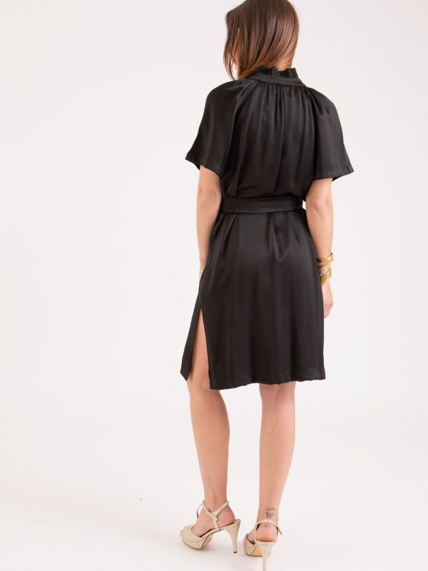 robes, nouvelle-collection-made-in-france - Robe noire Made in France