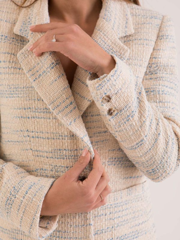 Raphaëlle — Veste en tweed femme - Fabriquée en France – Image 6