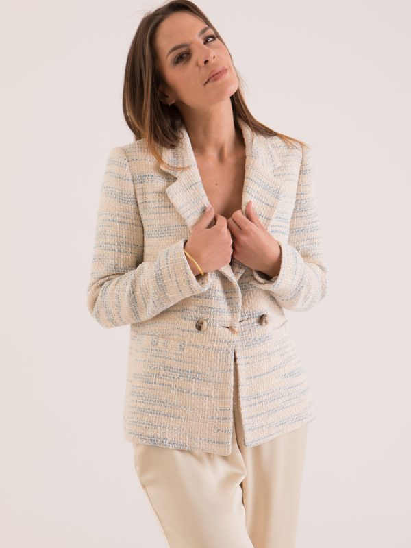 vestes-trenchs, tenues-de-ceremonie, nouvelle-collection-made-in-france - Raphaëlle — Veste en tweed Made in France