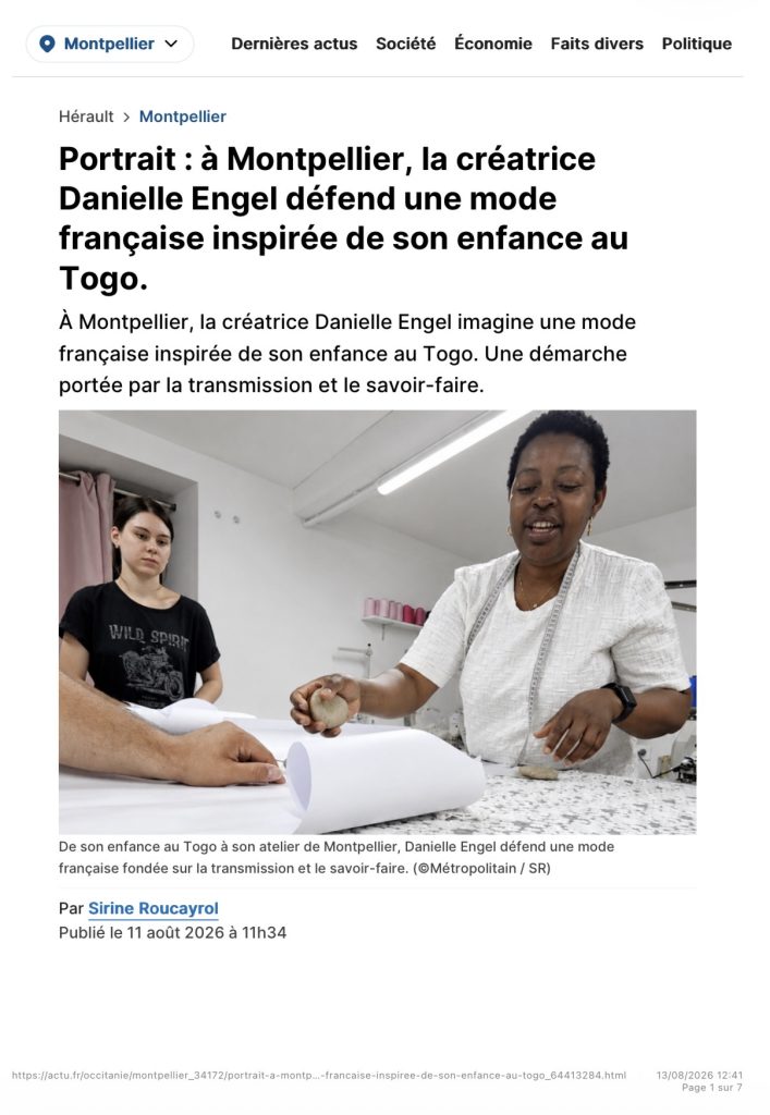 dans-les-media - Danielle Engel &agrave; l&rsquo;honneur dans M&eacute;tropolitain