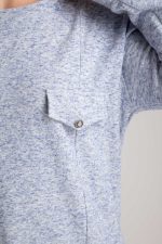 Eden – Sweat bleu ciel nuancé – Image 3